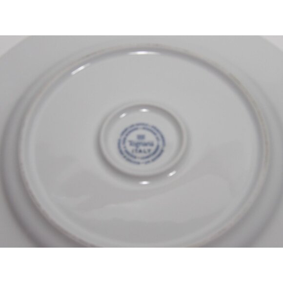 Tognana Italy Blue Plaid Fruit Porcelain Dinner Plate - Picture 6 of 6